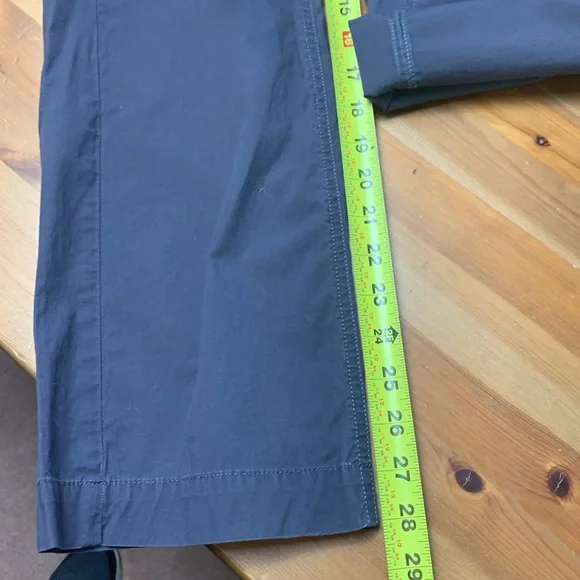 MEC Organic Cotton Technical Hiking Pants, Convertible , Blue/Gray - Picture 14 of 16